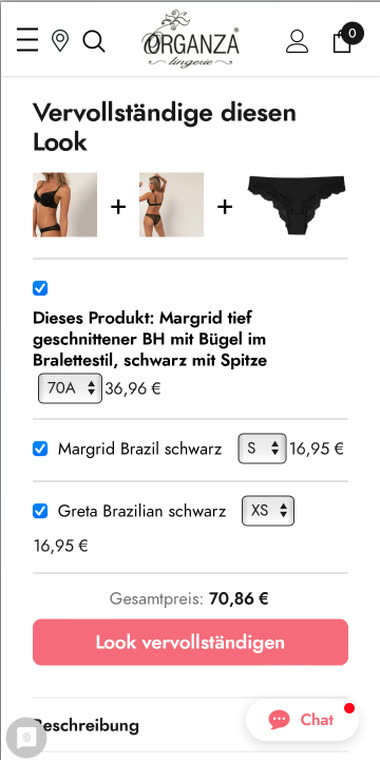 Mobile Ansicht nach dem Relaunch